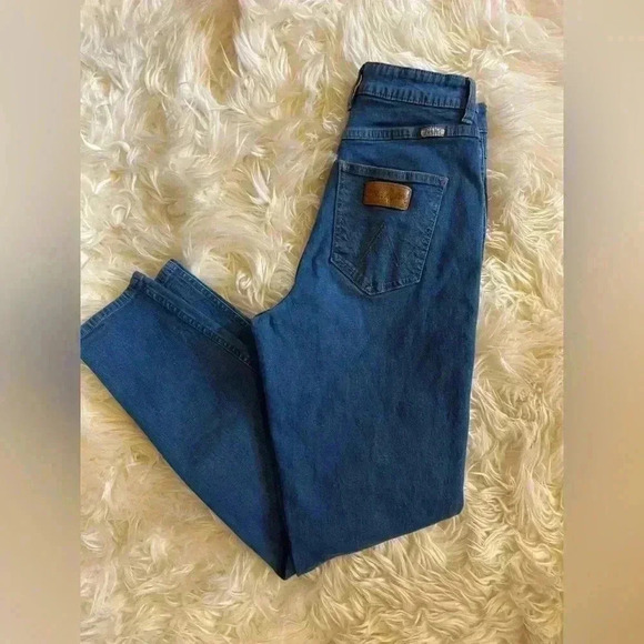 Wrangler Denim - Wrangler‎ x Urban Outfitters Hi Pins Pin-Up Skinny Jeans sz 28 high rise stretch